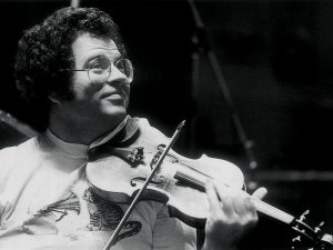 Itzhak Perlman com violino